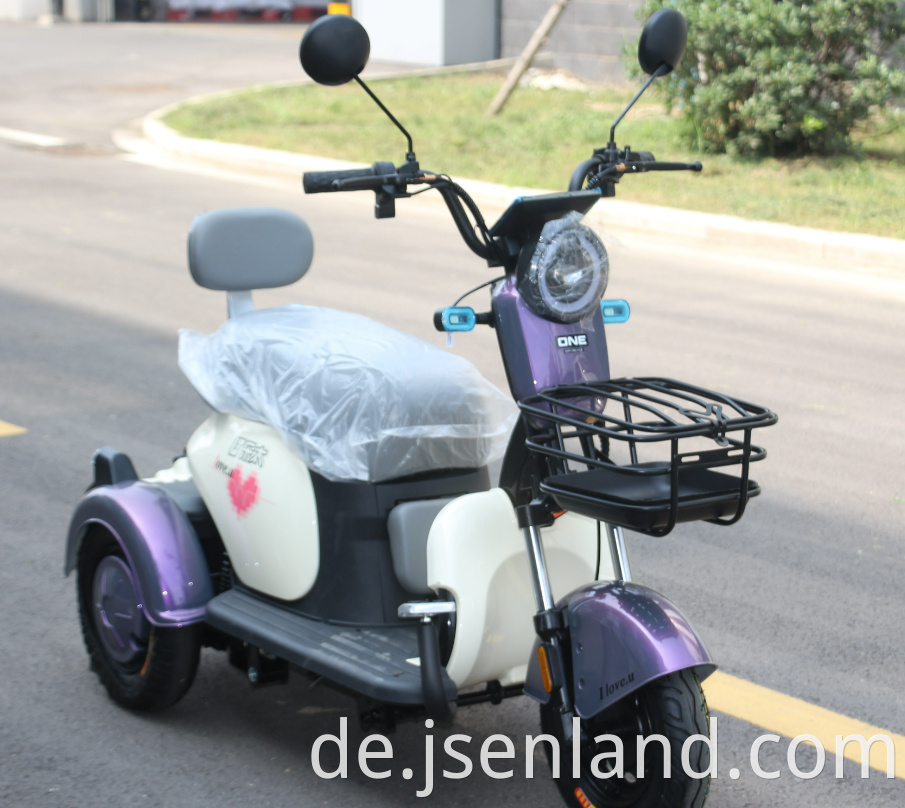 800W Lithium Battery Tricycle